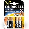  AA Duracel Turbo LR6 4 