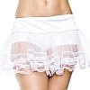 Юбочка с кружевом белая STM-10163white OS Юбочка с кружевом белая STM-10163white OS
