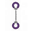  Beginner`s Legcuffs Furry Purple SH-OU007PUR