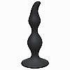   Curved Anal Plug Black 4105-03Lola