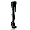      BLACK SKIN-TIGHT HB206-BLK-39