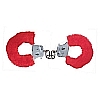    Furry Fun Cuffs Red 9504