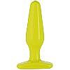 Glo - Thick Anal Plug - Yellow