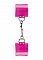 Наручники Translucent Handcuffs with Velcro Pink SH-BAD001