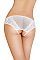 Эротические трусики с вырезом в области бикини