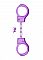 Металлические наручники SHOTS TOYS Purple SH-SHT347PUR