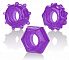 Набор из 3 колец на пенис Reversible Ring Set