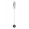        Leather Circle Tipped Metal Crop 