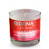     DONA Kissable Massage Candle Strawberry Souffle 135 