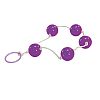    JAMMY JELLY ANAL LOVE BALLS VIOLET - 40 .