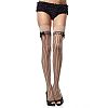       SHEER PIN STRIPE THIGH HIGHS