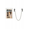    Nipple Clamps Silver Beaded   