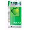 Презервативы Masculan Ultra с ароматом яблока Презервативы Masculan Ultra с ароматом яблока