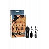 Зажимы на соски Vibrating Nipple Clamps с вибрирующими подвесками черные Зажимы на соски Vibrating Nipple Clamps с вибрирующими подвесками черные