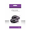Черные стеклянные вагинальные шарики CRYSTAL KEGEL EGGS Черные стеклянные вагинальные шарики CRYSTAL KEGEL EGGS