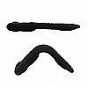  Slaphappy Black Bendable 5 in 1 Vibrator, 