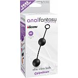 <strong>Анальные шарики ELITE VIBRO BALLS со смещенным центром тяжести черные</strong> <br />
 <div class="charTableblock"><div><span>Длина, см</span>: 13,25</div><div><span>Диаметр, см</span>: 3.75</div><div><span>Материал</span>: силикон</div><div><span>Цвет</span>: черный</div><div><span>Особенности</span>: шарики</div><div><span>Длина, см</span>: 13-16</div><div><span>Диаметр, см</span>: 3</div></div> Анальные шарики ELITE VIBRO BALLS со смещенным центром тяжести черные