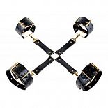 <strong>Чёрные с золотом фиксаторы Fetish Fantasy Gold Fantasy Hogtie</strong> <br />
Возьмите полный контроль над вашим любовником с помощью фиксаторов Fantasy Hogtie. <div class="charTableblock"><div><span>Материал</span>: кожзам</div><div><span>Цвет</span>: черный</div><div><span>Производитель</span>: PipeDream, США</div></div> Чёрные с золотом фиксаторы Fetish Fantasy Gold Fantasy Hogtie
Возьмите полный контроль над вашим любовником с помощью фиксаторов Fantasy Hogtie.