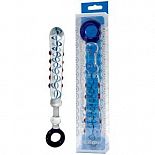 <strong>Анальный стимулятор из стекла Magic Stick - 21,5 см.</strong> <br />
Эксклюзивный анальный жезл из стекла с роскошным рисунком и объемными точками на стволе. <div class="charTableblock"><div><span>Длина, см</span>: 21.5</div><div><span>Диаметр, см</span>: 3.5</div><div><span>Материал</span>: стекло</div><div><span>Цвет</span>: прозрачный</div><div><span>Длина, см</span>: 21-24</div><div><span>Диаметр, см</span>: 3</div></div> Анальный стимулятор из стекла Magic Stick - 21,5 см. 
Эксклюзивный анальный жезл из стекла с роскошным рисунком и объемными точками на стволе.