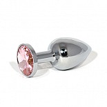 <strong>Анальная пробка Butt Plug Pink</strong> <br />
Изготовлена из медицинской стали с шикарными стразами. <div class="charTableblock"> </div> Анальная пробка Butt Plug Pink 
Изготовлена из медицинской стали с шикарными стразами.