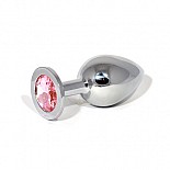 <strong>Анальная пробка Butt Plug Pink</strong> <br />
Изготовлена из медицинской стали с шикарными стразами. <div class="charTableblock"> </div> Анальная пробка Butt Plug Pink 
Изготовлена из медицинской стали с шикарными стразами.