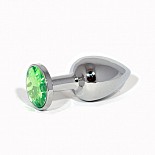 <strong>Анальная пробка Butt Plug Green</strong> <br />
Изготовлена из медицинской стали с шикарными стразами. <div class="charTableblock"> </div> Анальная пробка Butt Plug Green 
Изготовлена из медицинской стали с шикарными стразами.