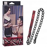 <strong>Поводок на металлической цепочке</strong> <br />
Поводок на металлической цепи черного цвета с карабином от премиум-коллекции эротических аксессуаров Scandal. <div class="charTableblock"><div><span>Материал</span>: металл</div><div><span>Цвет</span>: красный, розовый</div></div> Поводок на металлической цепочке 
Поводок на металлической цепи черного цвета с карабином от премиум-коллекции эротических аксессуаров Scandal.
