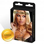 <strong>Цепочка с большой подвеской-сердцем золотая</strong> <br />
Незабываемый романтический вечер подчеркнет блеск ваших глаз сияние кристаллов с золотым металлом. <div class="charTableblock"> </div> Цепочка с большой подвеской-сердцем золотая 
Незабываемый романтический вечер подчеркнет блеск ваших глаз сияние кристаллов с золотым металлом.