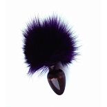 <strong>Анальная пробка с фиолетовым заячьим  хвостом  32мм HT32black/purple</strong> <br />
 <div class="charTableblock"> </div> Анальная пробка с фиолетовым заячьим  хвостом  32мм HT32black/purple