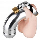 <strong>Металлический пояс верности закрытого типа со съемным наконечником</strong> <br />
Массивный и эффектный пояс верности из металла полностью закрывающий половой член. <div class="charTableblock"> </div> Металлический пояс верности закрытого типа со съемным наконечником 
Массивный и эффектный пояс верности из металла полностью закрывающий половой член.