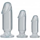 <strong>Набор прозрачных анальных фаллоимитаторов</strong> <br />
Набор прозрачных анальных фаллоимитаторов. <div class="charTableblock"> </div> Набор прозрачных анальных фаллоимитаторов 
Набор прозрачных анальных фаллоимитаторов.