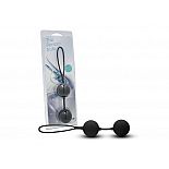 <strong>Чёрные вагинальные шарики с петлёй</strong> <br />
Два силиконовых шарика соединенных между собой. <div class="charTableblock"><div><span>Материал</span>: силикон</div><div><span>Диаметр, см</span>: 4.00</div><div><span>Диаметр, см</span>: 4</div><div><span>Производитель</span>: Seven Creations, Китай</div></div> Чёрные вагинальные шарики с петлёй
Два силиконовых шарика соединенных между собой.