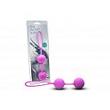 <strong>Розовые вагинальные шарики с петлёй</strong> <br />
Два силиконовых шарика соединенных между собой. <div class="charTableblock"><div><span>Материал</span>: силикон</div><div><span>Диаметр, см</span>: 4.00</div><div><span>Диаметр, см</span>: 4</div><div><span>Производитель</span>: Seven Creations, Китай</div></div> Розовые вагинальные шарики с петлёй
Два силиконовых шарика соединенных между собой.