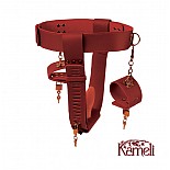 <strong>Комплект с поясом верности для надёжной фиксации рабыни</strong> <br />
Данный девайс сделан из достаточно жёсткой натуральной кожи и фиксируется на любой Размер с помощью замков и отверстий, проделанных практически по всей длине пояса. <div class="charTableblock"> </div> Комплект с поясом верности для надёжной фиксации рабыни 
Данный девайс сделан из достаточно жёсткой натуральной кожи и фиксируется на любой Размер с помощью замков и отверстий, проделанных практически по всей длине пояса.