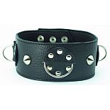 <strong>Ошейник 55019ars</strong> <br />
Черный кожаный ошейник с короткими шипами. <div class="charTableblock"><div><span>Материал</span>: кожа</div><div><span>Цвет</span>: черный</div></div> Ошейник 55019ars 
Черный кожаный ошейник с короткими шипами.