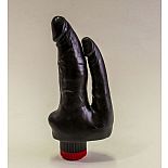 <strong>Двойной вибромассажёр чёрного цвета - 17 см.</strong> <br />
Черный реалистичный вибратор с двумя стволами и с плавной регулировкой скорости вибрации. <div class="charTableblock"><div><span>Материал</span>: ПВХ (PVC)</div><div><span>Длина, см</span>: 17.00</div><div><span>Диаметр, см</span>: 3.20</div><div><span>Длина, см</span>: 17-20</div><div><span>Диаметр, см</span>: 3</div><div><span>Производитель</span>: Биоклон, Россия</div></div> Двойной вибромассажёр чёрного цвета - 17 см.
Черный реалистичный вибратор с двумя стволами и с плавной регулировкой скорости вибрации.