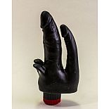 <strong>Чёрный вибромассажёр с двумя стволами и лепестками - 17 см.</strong> <br />
Черный реалистичный вибратор с двумя стволами, клиторальными лепестками и с плавной регулировкой скорости вибрации. <div class="charTableblock"><div><span>Материал</span>: ПВХ (PVC)</div><div><span>Длина, см</span>: 17.00</div><div><span>Диаметр, см</span>: 3.20</div><div><span>Длина, см</span>: 17-20</div><div><span>Диаметр, см</span>: 3</div><div><span>Производитель</span>: Биоклон, Россия</div></div> Чёрный вибромассажёр с двумя стволами и лепестками - 17 см.
Черный реалистичный вибратор с двумя стволами, клиторальными лепестками и с плавной регулировкой скорости вибрации.