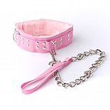 <strong>Розовый ошейник с поводком</strong> <br />
Изготовлен из искусственной кожи. <div class="charTableblock"><div><span>Материал</span>: кожзам</div><div><span>Цвет</span>: красный, розовый</div><div><span>Производитель</span>: Sitabella, Россия</div></div> Розовый ошейник с поводком 
Изготовлен из искусственной кожи.