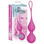 <strong>Розовые вагинальные шарики Smile </strong> <br />
Для тренировки и для эротических игр!  Шарики разного Размера подходят для сильной чувственной стимуляции и, конечно же, для тренировки вагинальных мышц. <div class="charTableblock"><div><span>Материал</span>: силикон</div><div><span>Диаметр, см</span>: 4.00</div><div><span>Диаметр, см</span>: 4</div><div><span>Производитель</span>: Orion, Германия</div></div> Розовые вагинальные шарики Smile  
Для тренировки и для эротических игр!  Шарики разного Размера подходят для сильной чувственной стимуляции и, конечно же, для тренировки вагинальных мышц.