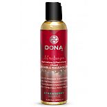 <strong>Вкусовое массажное масло  DONA Kissable Massage Oil Strawberry Souffle 125 мл</strong> <br />
Вкусовое массажное масло  DONA Kissable Massage Oil Strawberry Souffle - Клубника. <div class="charTableblock"> </div> Вкусовое массажное масло  DONA Kissable Massage Oil Strawberry Souffle 125 мл 
Вкусовое массажное масло  DONA Kissable Massage Oil Strawberry Souffle - Клубника.