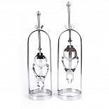 <strong>Металлические зажимы на соски с винтом</strong> <br />
Зажимы на соски - лучший способ показать, кто здесь хозяин! Созданные из медицинской стали, они позволяют чувствовать не только боль, но и приятную прохладу металла. <div class="charTableblock"><div><span>Тип</span>: для сосков</div><div><span>Производитель</span>: O-Products, Нидерланды</div></div> Металлические зажимы на соски с винтом 
Зажимы на соски - лучший способ показать, кто здесь хозяин! Созданные из медицинской стали, они позволяют чувствовать не только боль, но и приятную прохладу металла.