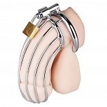 <strong>Металлическая решетка верности для мужчин</strong> <br />
Необычный и привлекательный пояс верности из металла, практически не скрывающий половой член. <div class="charTableblock"> </div> Металлическая решетка верности для мужчин 
Необычный и привлекательный пояс верности из металла, практически не скрывающий половой член.