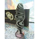 <strong>Оригинальная анальная пробка из чёрного и белого стекла</strong> <br />
Оригинальная анальная пробка из чёрного и белого стекла. <div class="charTableblock"><div><span>Длина, см</span>: 15.50</div><div><span>Диаметр, см</span>: 3.30</div><div><span>Материал</span>: стекло</div><div><span>Длина, см</span>: 13-16</div><div><span>Диаметр, см</span>: 3</div></div> Оригинальная анальная пробка из чёрного и белого стекла 
Оригинальная анальная пробка из чёрного и белого стекла.