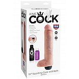 ������������� King Cock 10" Squirting Cock w/ Balls -Flesh � �������� ������������� 
������������� King Cock 10" Squirting Cock w/ Balls -Flesh � �������� �������������� - ����������� ������������ �����, �������� � ���� ��������� ��������� � ��� ������������.