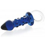 <strong>Синяя анальная пробка с пупырышками и кольцом - 15,5 см.</strong> <br />
Синяя анальная пробка с пупырышками и кольцом. <div class="charTableblock"><div><span>Длина, см</span>: 15.50</div><div><span>Диаметр, см</span>: 3.50</div><div><span>Материал</span>: стекло</div><div><span>Длина, см</span>: 13-16</div><div><span>Диаметр, см</span>: 3</div></div> Синяя анальная пробка с пупырышками и кольцом - 15,5 см. 
Синяя анальная пробка с пупырышками и кольцом.