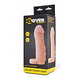 <strong>Удлиняющая насадка с кольцом для фиксации - 15 см.</strong> <br />
Насадка удлиняющая с кольцом, выполненная из реалистичного материала Softskin. <div class="charTableblock"><div><span>Материал</span>: киберкожа</div><div><span>Диаметр, см</span>: 3.50</div><div><span>Диаметр, см</span>: 3</div><div><span>Производитель</span>: ToyFa, Китай</div></div> Удлиняющая насадка с кольцом для фиксации - 15 см. 
Насадка удлиняющая с кольцом, выполненная из реалистичного материала Softskin.