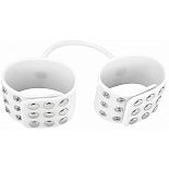 <strong>Белые силиконовые наручники на кнопках</strong> <br />
Властвуй над своим любовником с этими полностью регулируемыми и эластичными наручниками, выполненными из 100% силикона. <div class="charTableblock"><div><span>Материал</span>: силикон</div><div><span>Цвет</span>: белый</div><div><span>Производитель</span>: OUCH by Shots Media BV, Нидерланды</div></div> Белые силиконовые наручники на кнопках
Властвуй над своим любовником с этими полностью регулируемыми и эластичными наручниками, выполненными из 100% силикона.