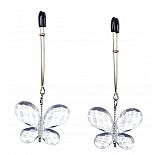 <strong>Зажимы для сосков с подвесками-бабочками Butterfly Clamps</strong> <br />
Зажимы для сосков с подвесками-бабочками Butterfly Clamps. <div class="charTableblock"><div><span>Производитель</span>: Orion, Германия</div></div> Зажимы для сосков с подвесками-бабочками Butterfly Clamps
Зажимы для сосков с подвесками-бабочками Butterfly Clamps.