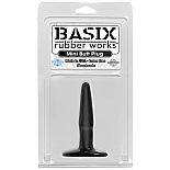   Basix Rubber Works Mini Butt Plug  
,     -  Basix Rubber Works - Mini Butt Plug -         .