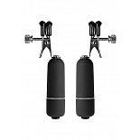 <strong>Клипсы на соски с вибрацией Ouch! - Shotsmedia, Черный</strong> <br />
Особенные клипсы, которые заставят дрожать тело от малейших колебаний. <div class="charTableblock"> </div> Клипсы на соски с вибрацией Ouch! - Shotsmedia, Черный 
Особенные клипсы, которые заставят дрожать тело от малейших колебаний.